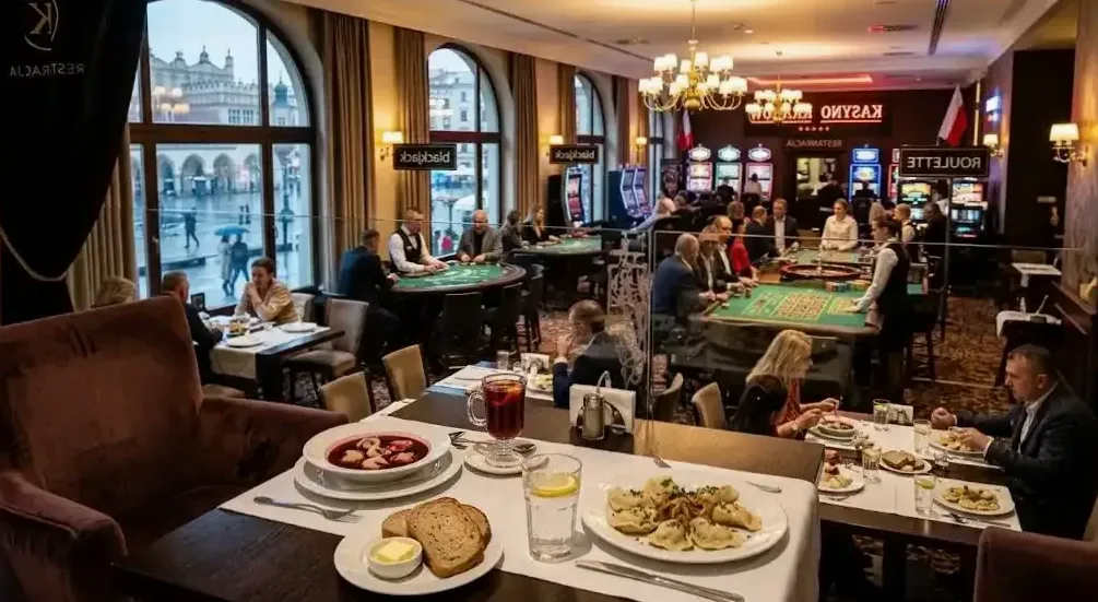 Wieczory kasynowe z duszą klubu — detal