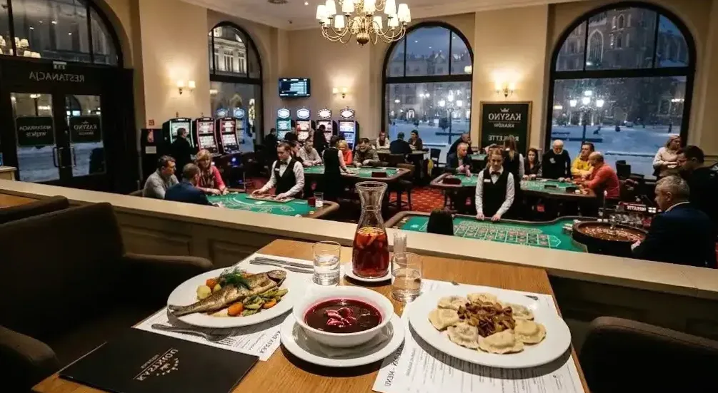 Sala restauracji Kurna Chata